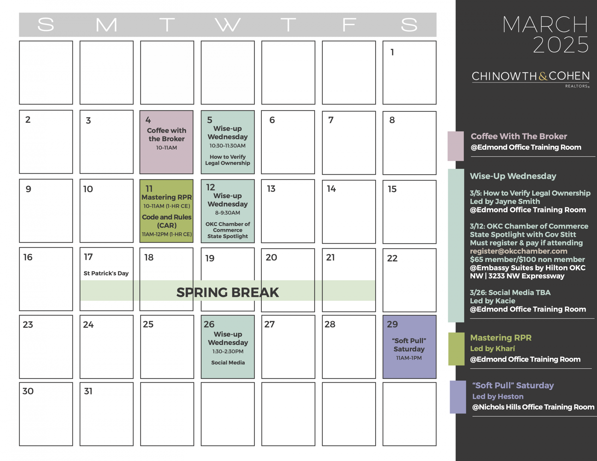 Okc Events Schedule